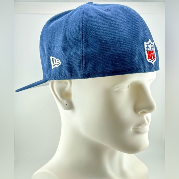 NFL Football New England Patriots Hat/Cap New Era 59Fifty Size 7 1/4 used! - Picture 10 of 16